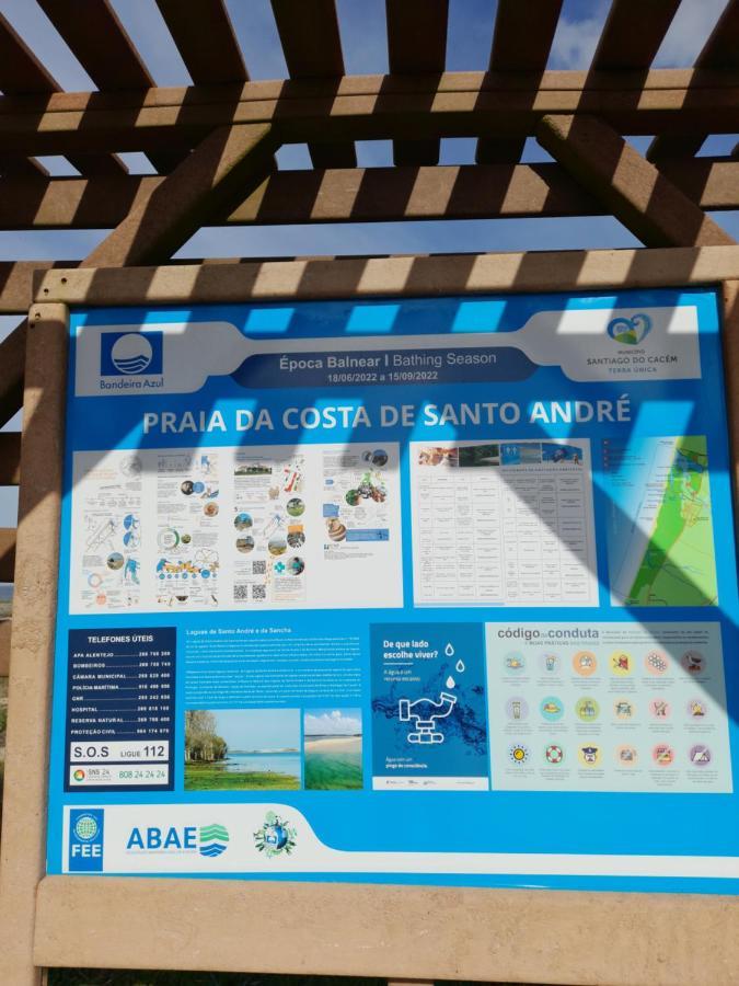 Apartamentos Serranheira Costa de Santo Andre エクステリア 写真